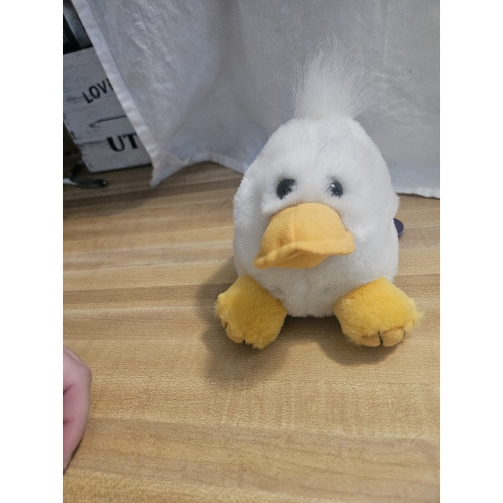 Swibco Pufkins Plush Quakster Duck 1997 NWT